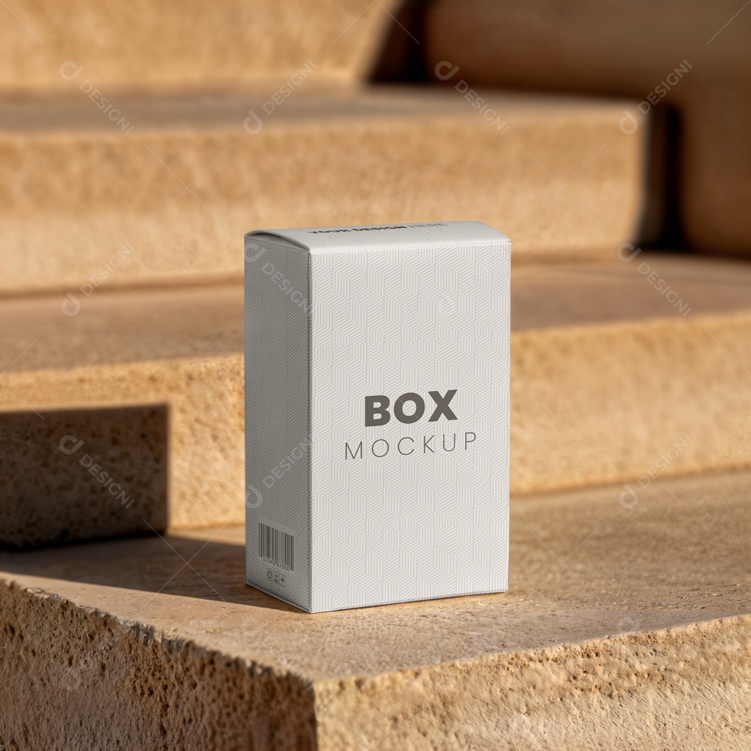 Mockup de Caixa PSD Editável