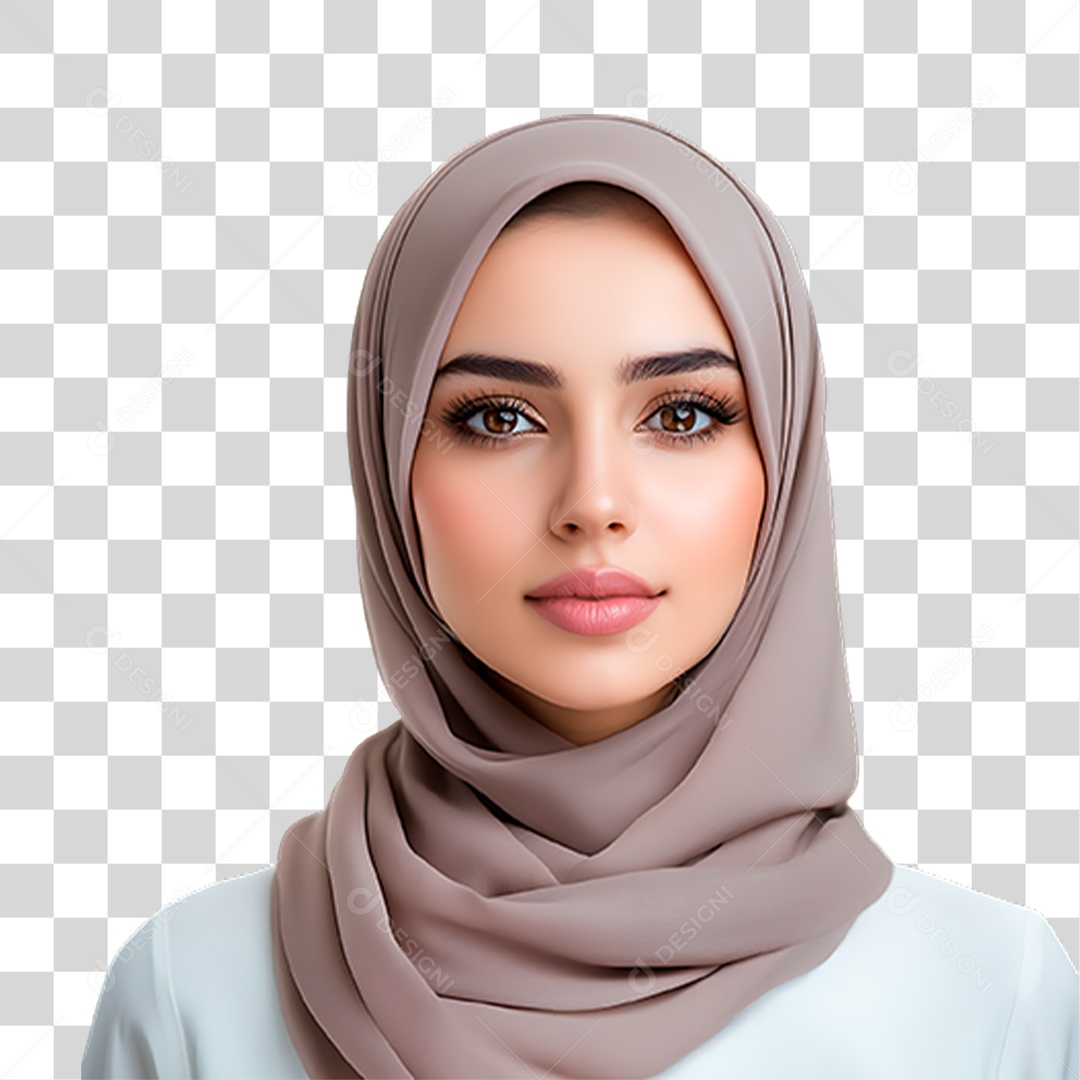 Mulher Islâmica PNG Transparente
