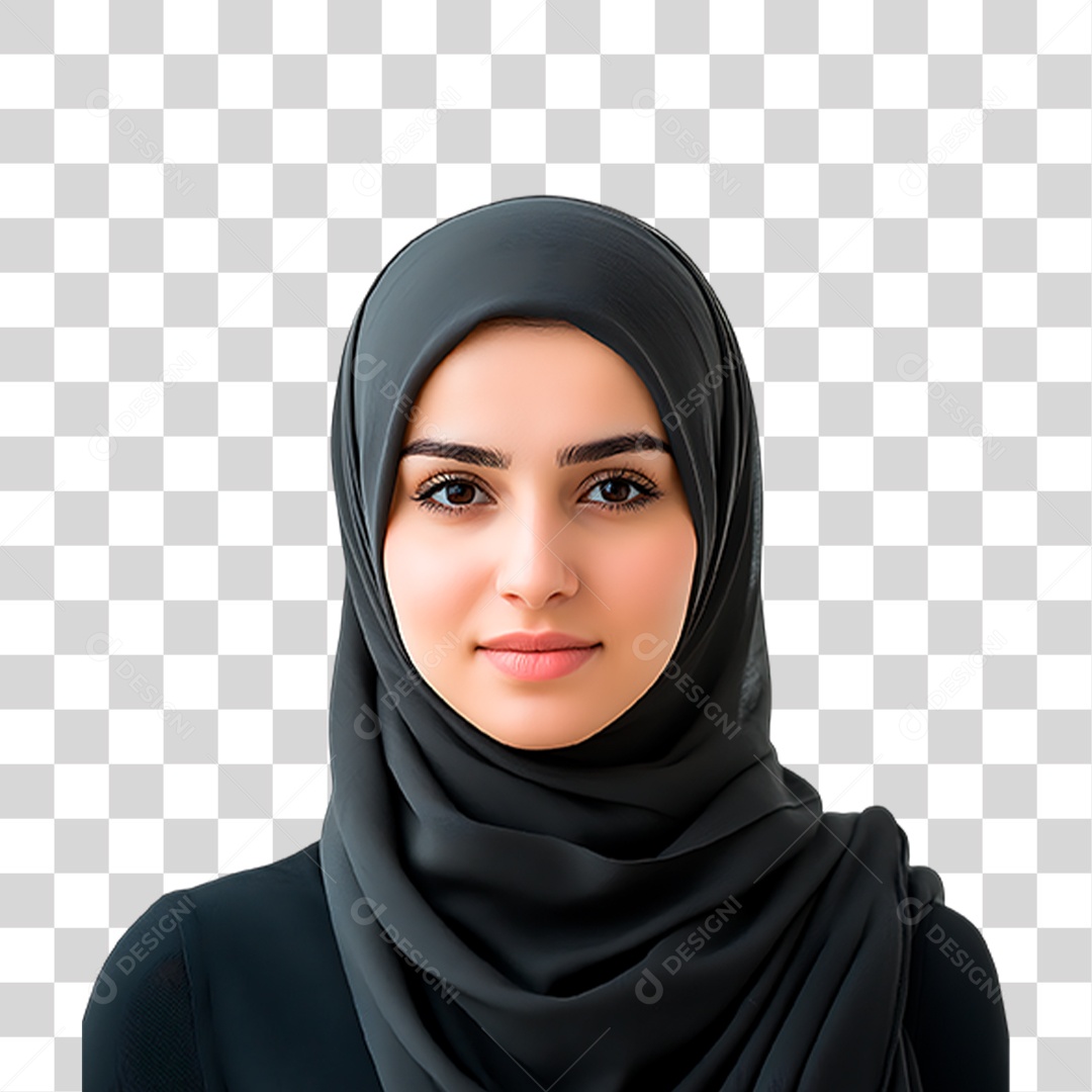 Mulher Islâmica PNG Transparente