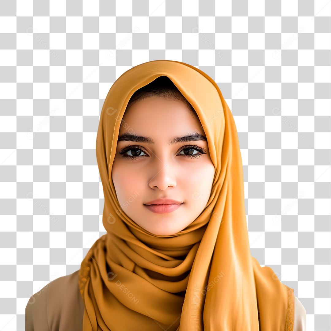 Mulher Islâmica PNG Transparente