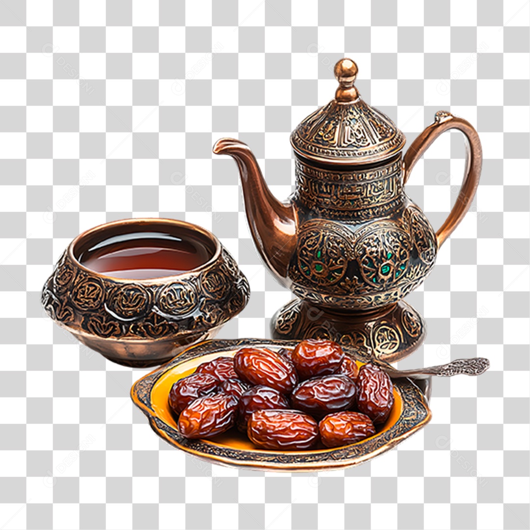Chá Árabe PNG Transparente