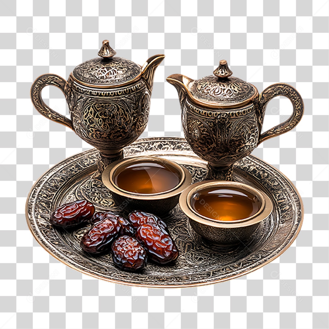 Chá Árabe PNG Transparente