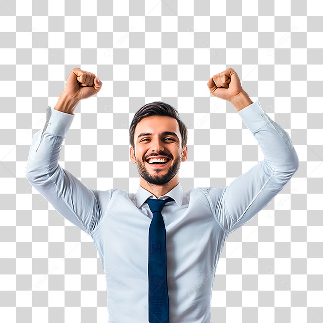 Homem de Terno PNG Transparente