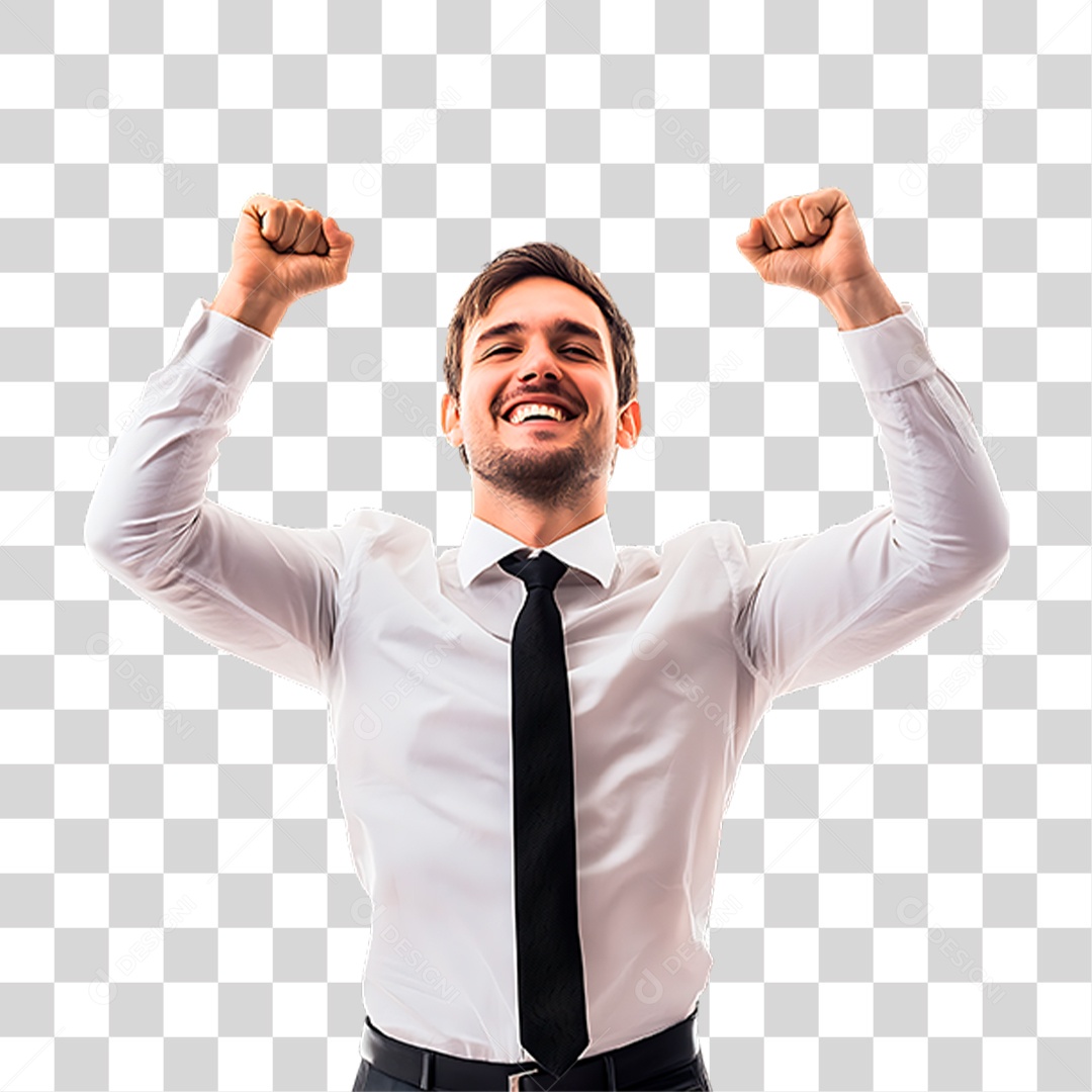 Homem de Terno PNG Transparente