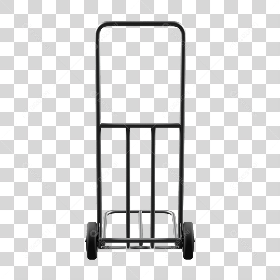 Carrinho de Carga Caixa Supermercados Lojas PNG Transparente06