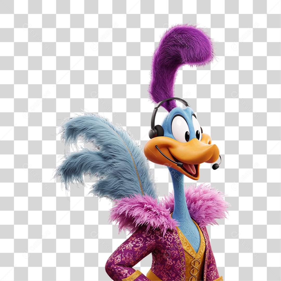 Personagem Papa-léguas PNG Transparente