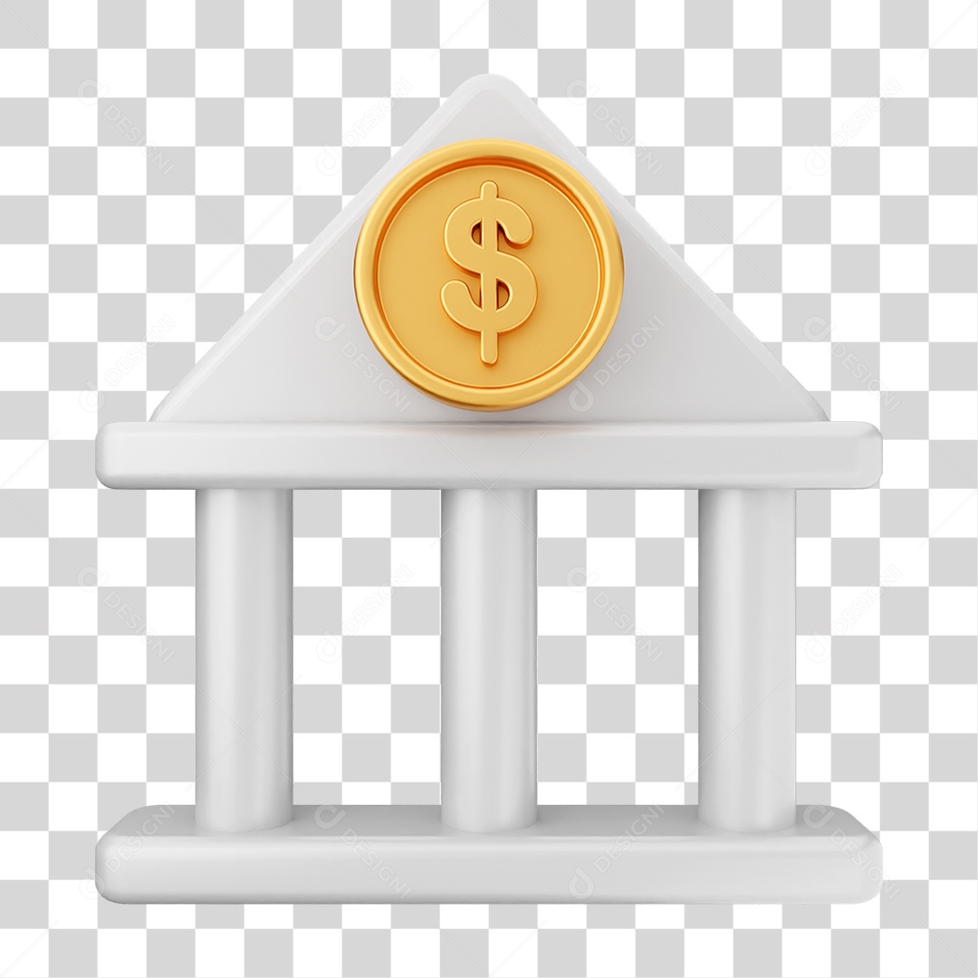 Elemento 3D Símbolos de Negociação Gráficos PNG Transparente