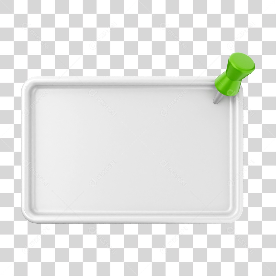 Elemento 3D Caixa de Texto Perguntas PNG Transparente