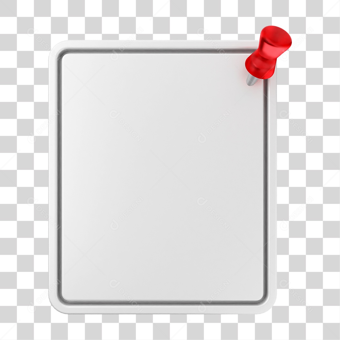 Elemento 3D Caixa de Texto Perguntas PNG Transparente