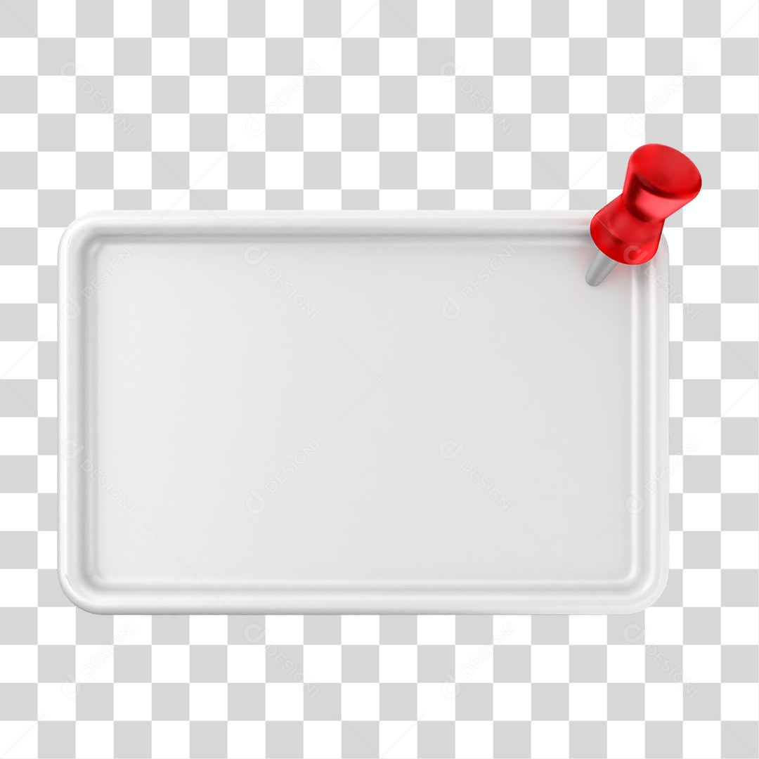 Elemento 3D Caixa de Texto Perguntas PNG Transparente