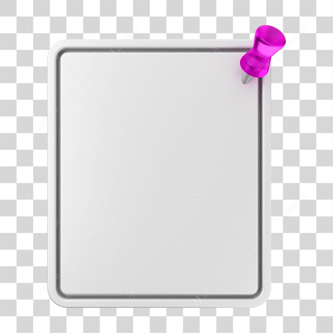 Elemento 3D Caixa de Texto Perguntas PNG Transparente