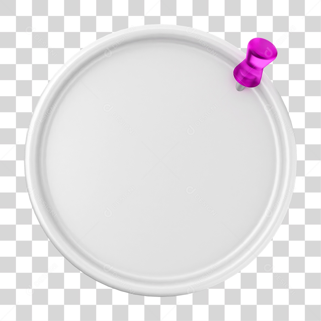 Elemento 3D Caixa de Texto Perguntas PNG Transparente