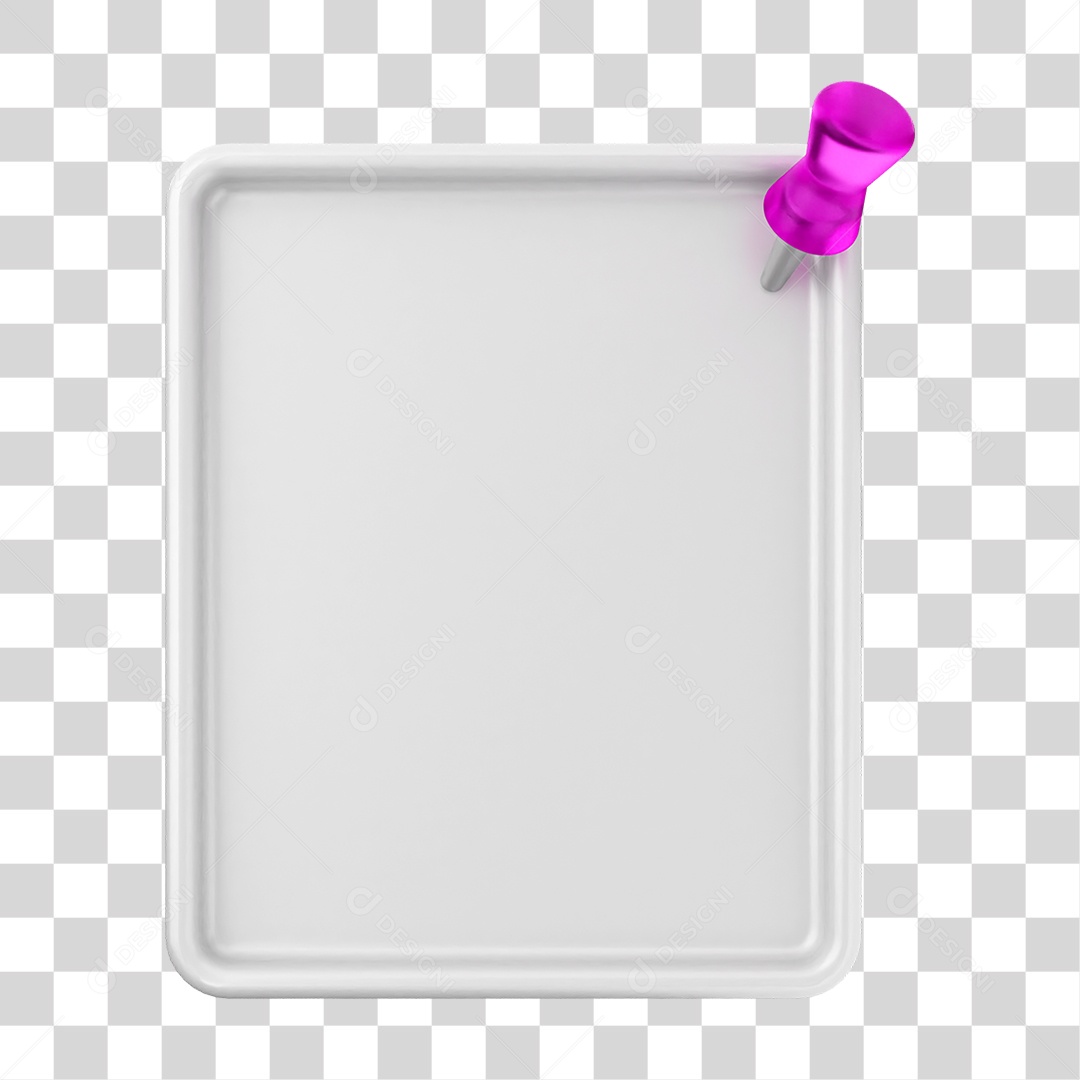 Elemento 3D Caixa de Texto Perguntas PNG Transparente