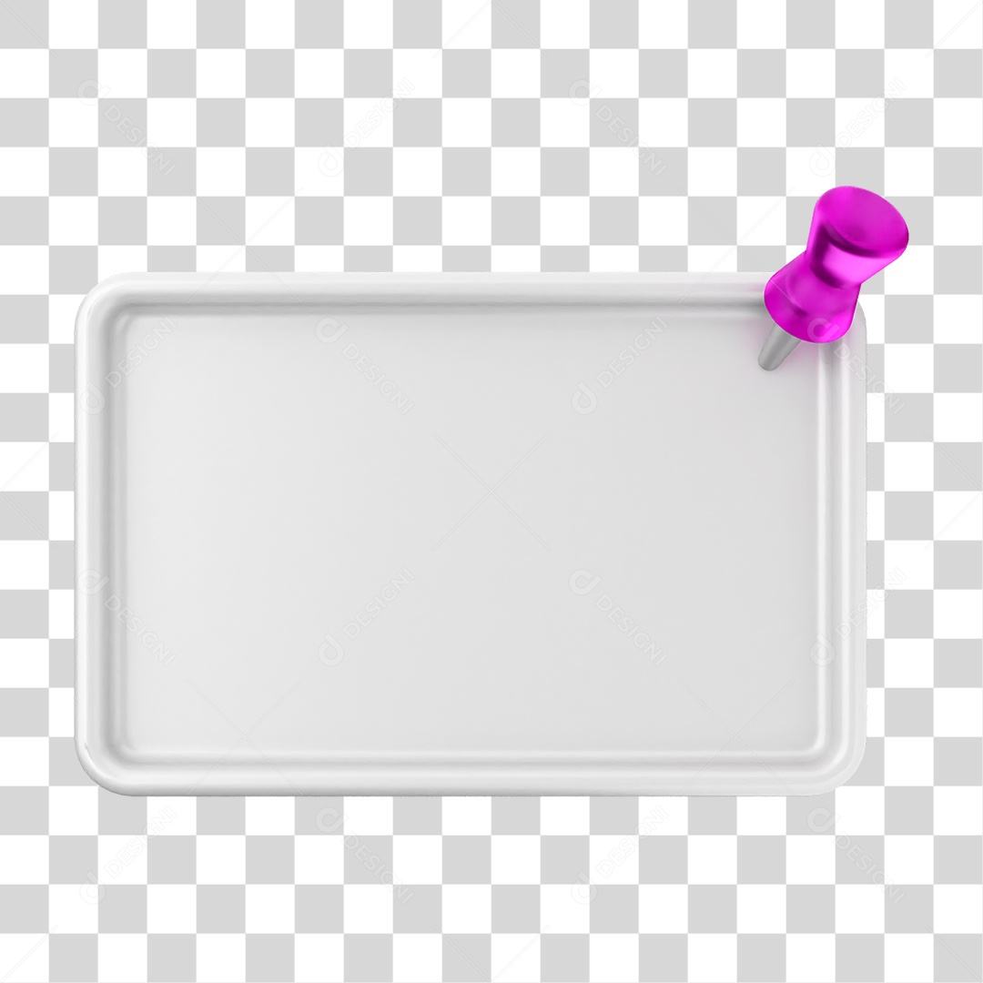 Elemento 3D Caixa de Texto Perguntas PNG Transparente