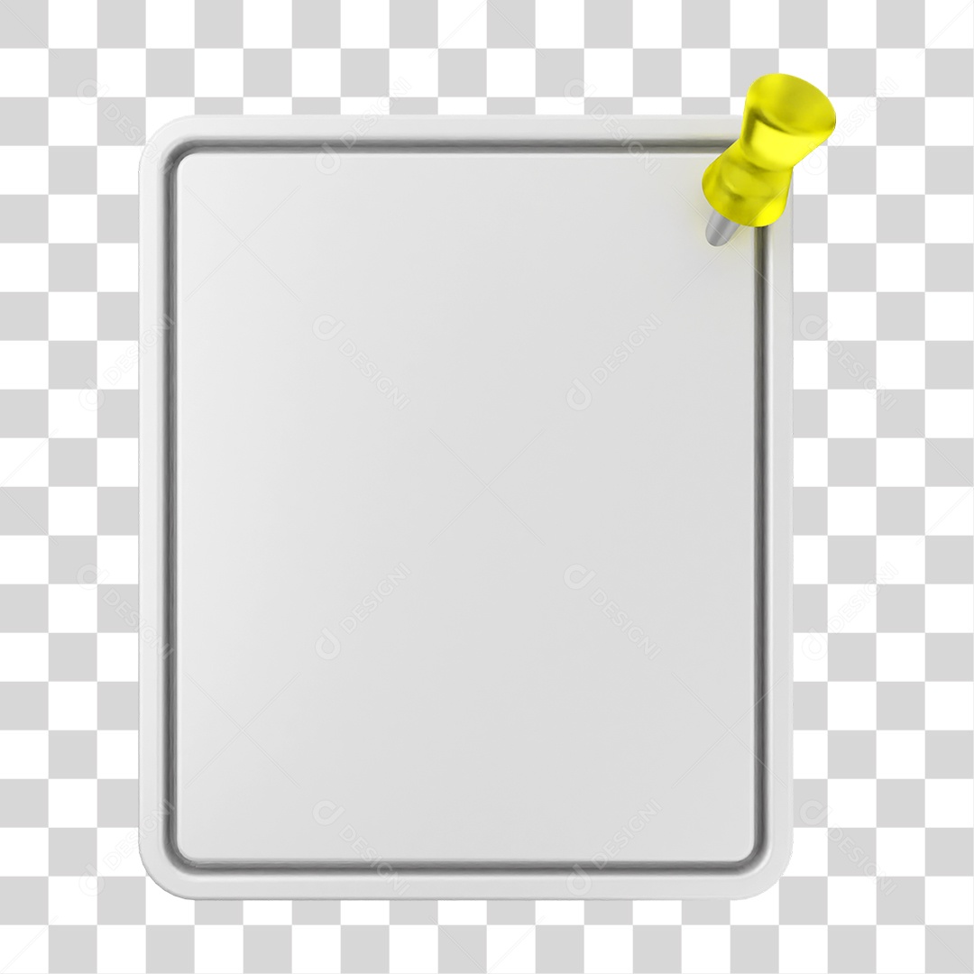 Elemento 3D Caixa de Texto Perguntas PNG Transparente