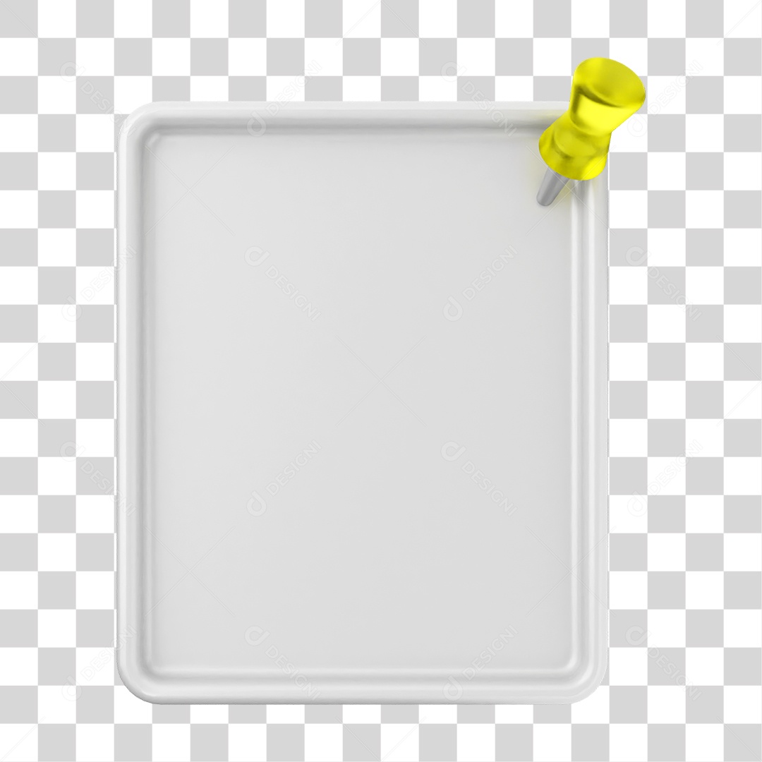 Elemento 3D Caixa de Texto Perguntas PNG Transparente