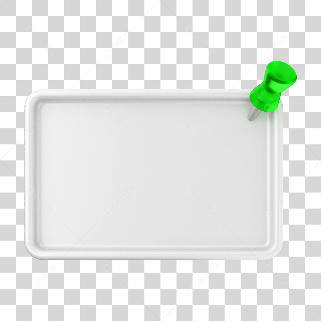 Elemento 3D Caixa de Texto Perguntas PNG Transparente