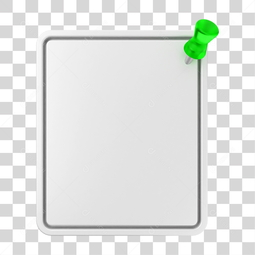 Elemento 3D Caixa de Texto Perguntas PNG Transparente