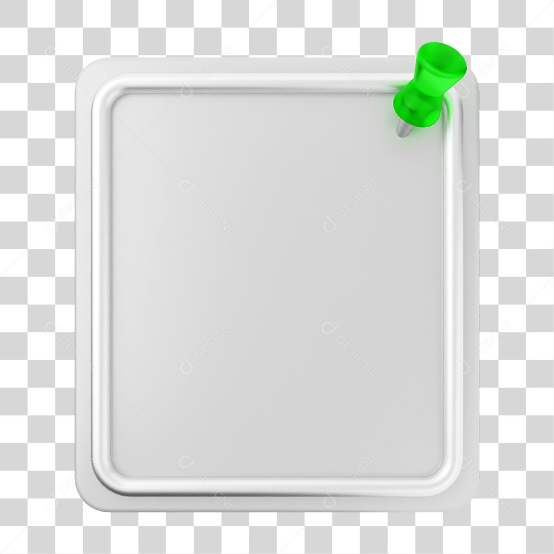 Elemento 3D Caixa de Texto Perguntas PNG Transparente