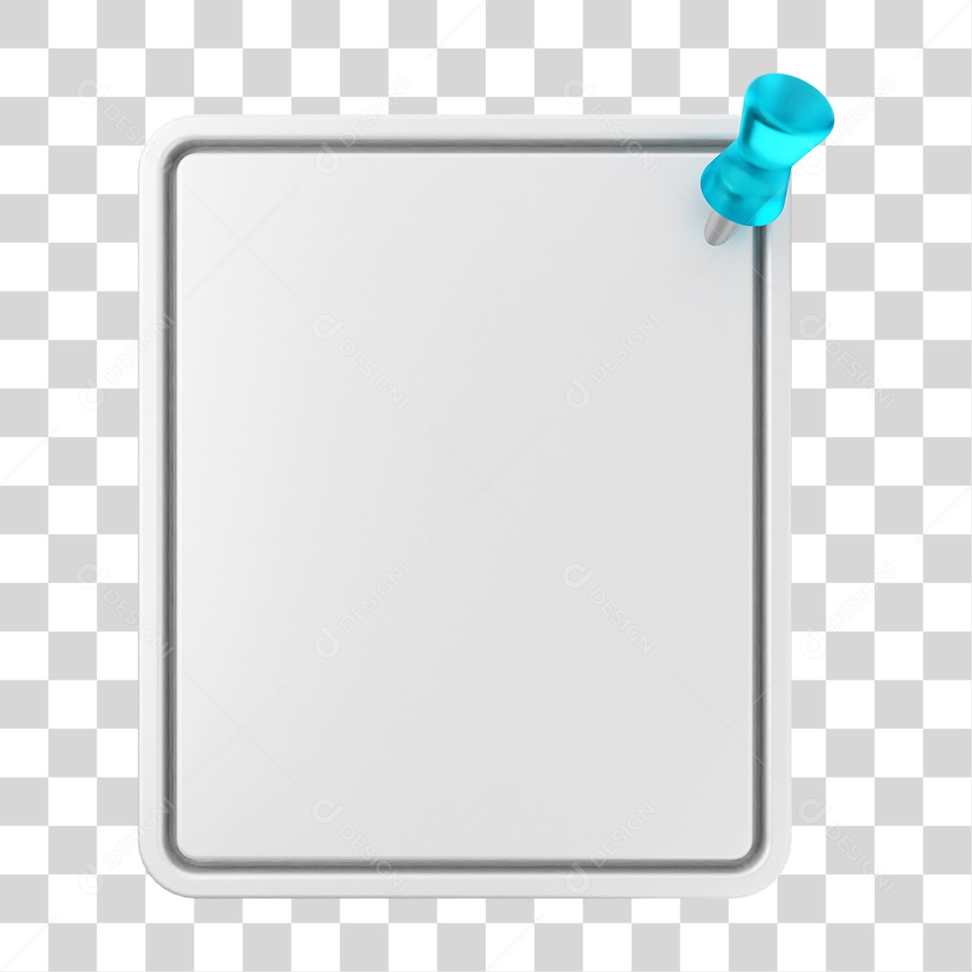 Elemento 3D Caixa de Texto Perguntas PNG Transparente