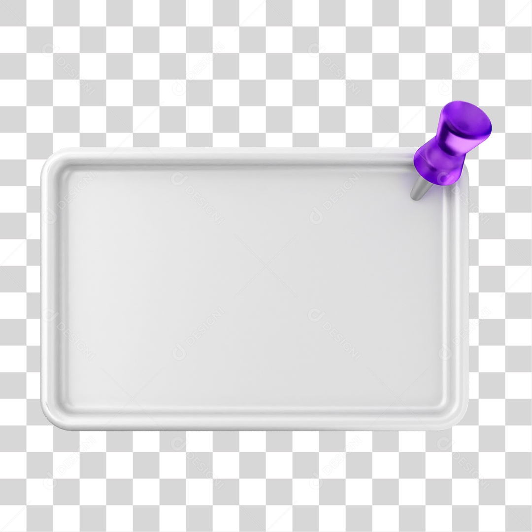 Elemento 3D Caixa de Texto Perguntas PNG Transparente