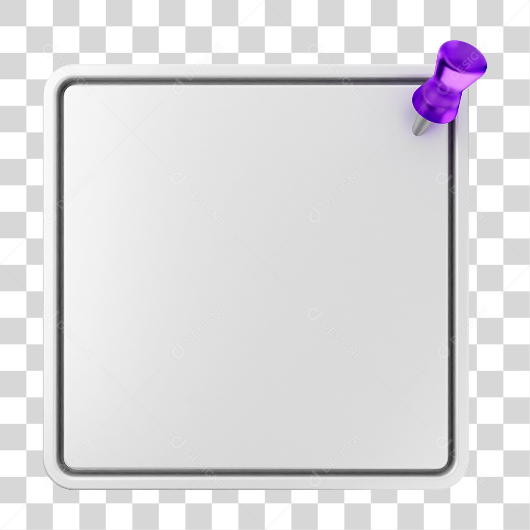 Elemento 3D Caixa de Texto Perguntas PNG Transparente