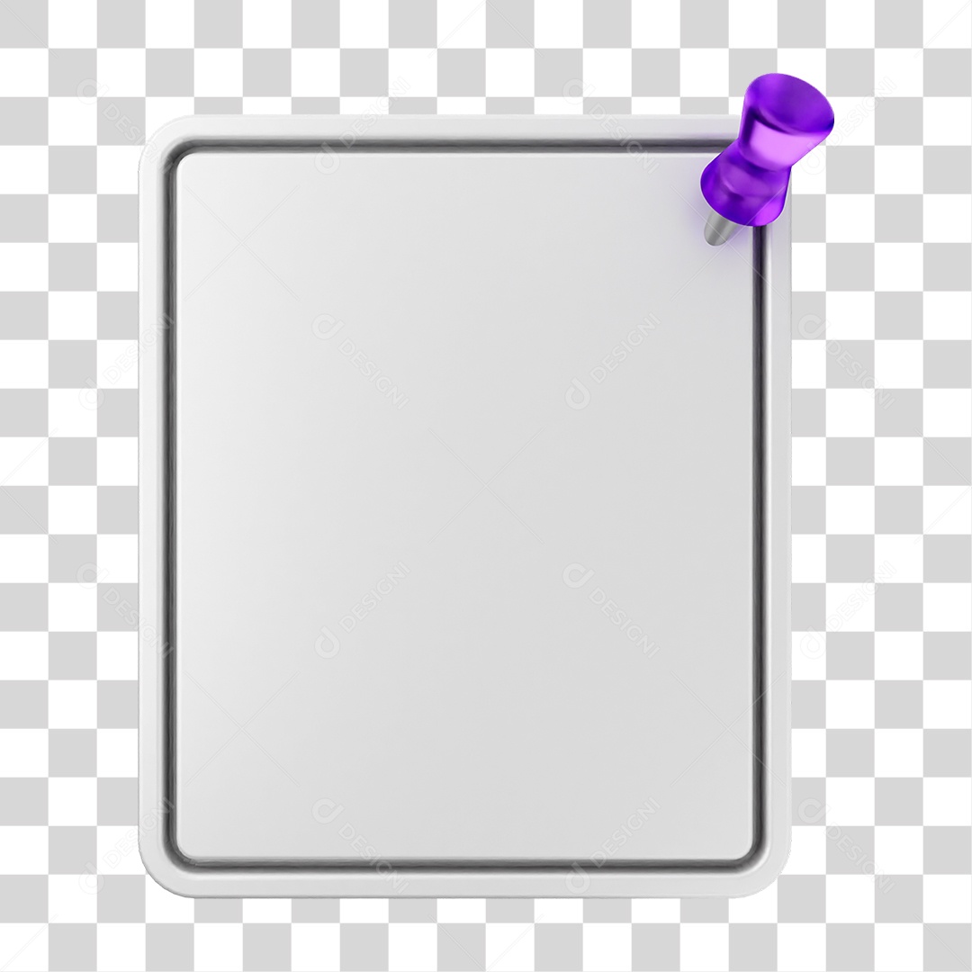 Elemento 3D Caixa de Texto Perguntas PNG Transparente