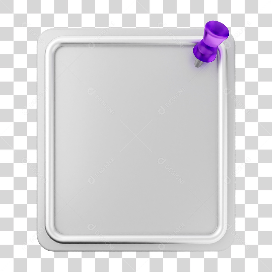 Elemento 3D Caixa de Texto Perguntas PNG Transparente