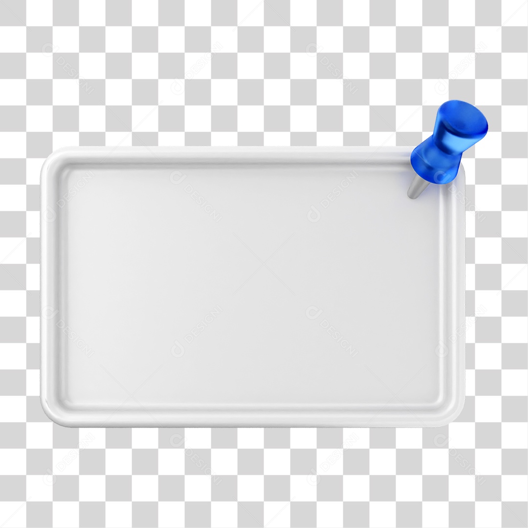 Elemento 3D Caixa de Texto Perguntas PNG Transparente