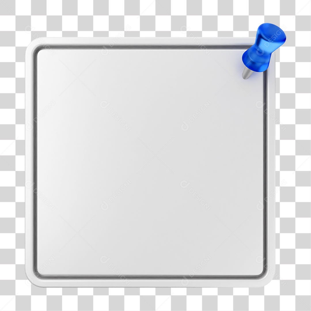 Elemento 3D Caixa de Texto Perguntas PNG Transparente