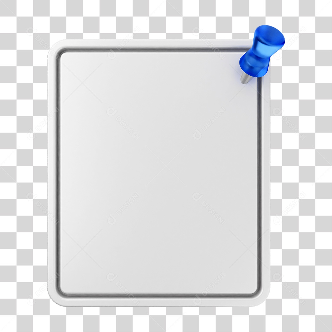 Elemento 3D Caixa de Texto Perguntas PNG Transparente