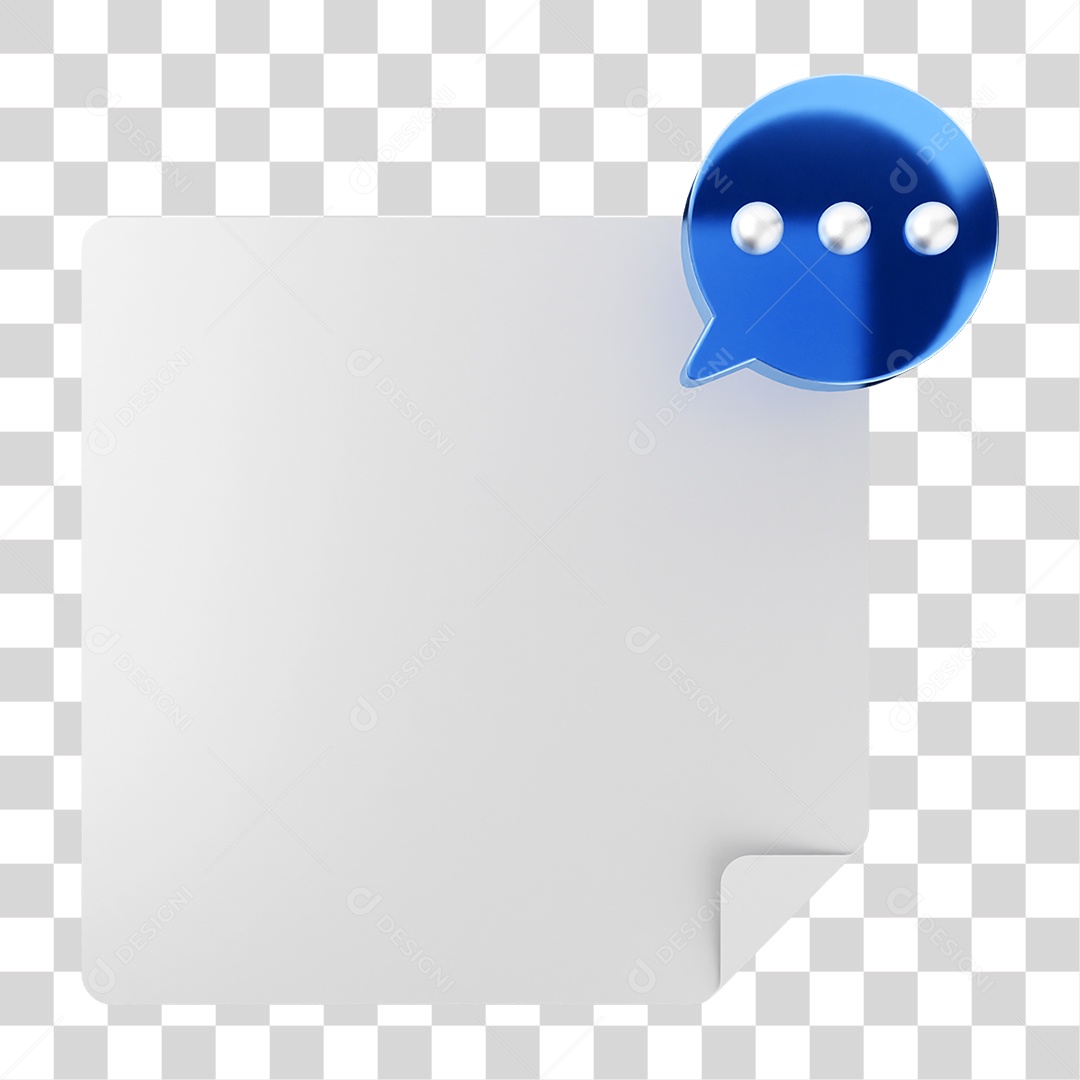 Caixa de Texto Mensagem Perguntas PNG Transparente