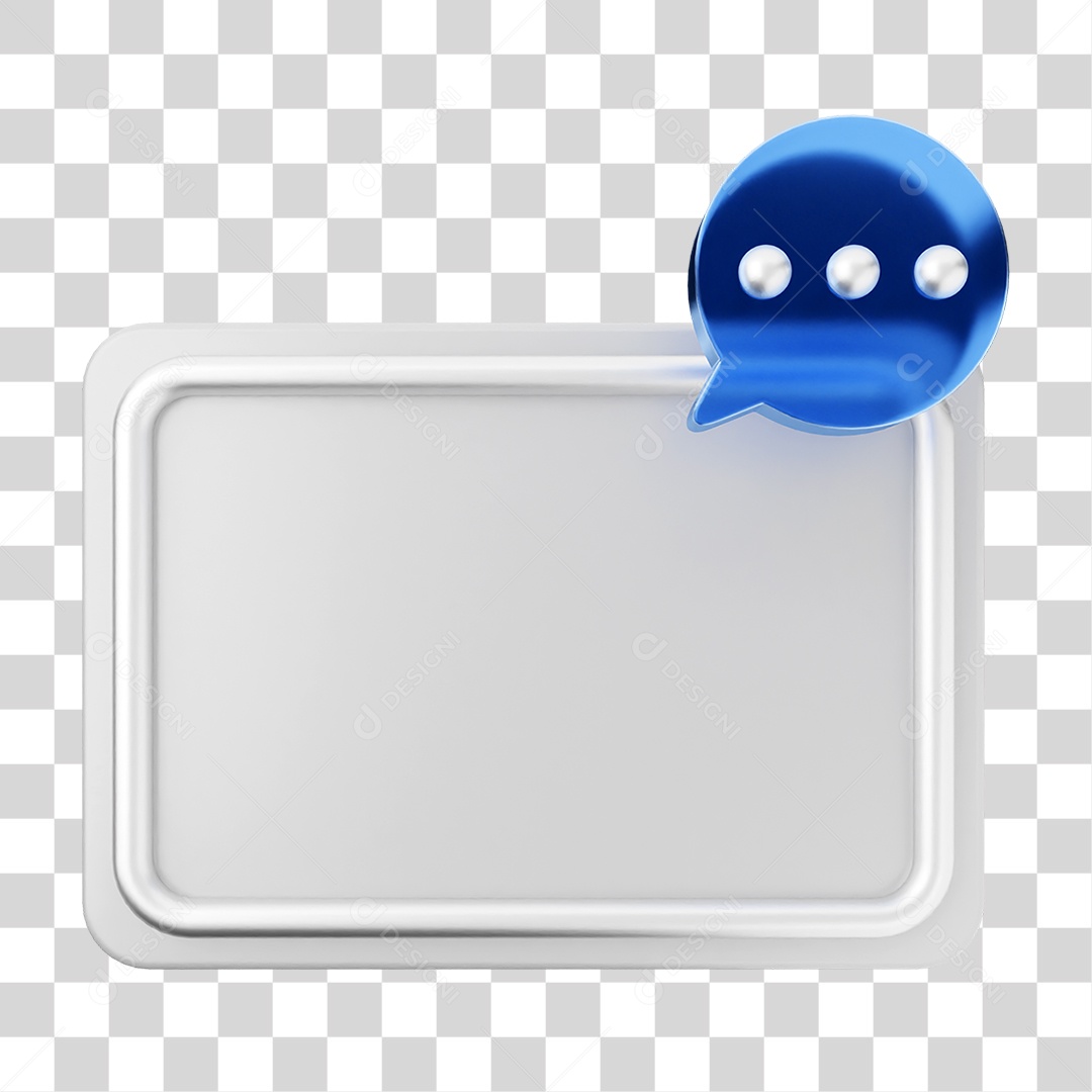 Caixa de Texto Mensagem Perguntas PNG Transparente