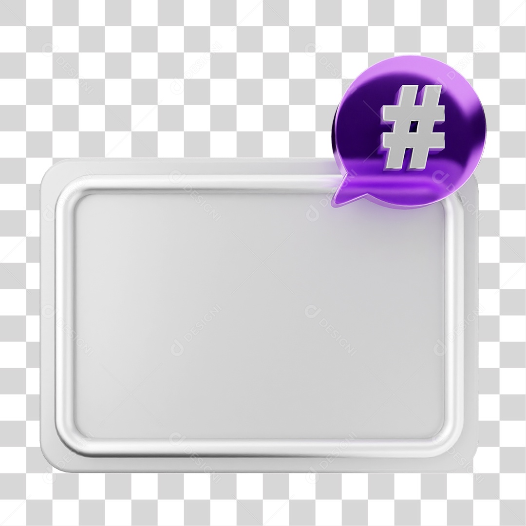 Caixa de Texto Mensagem Perguntas PNG Transparente