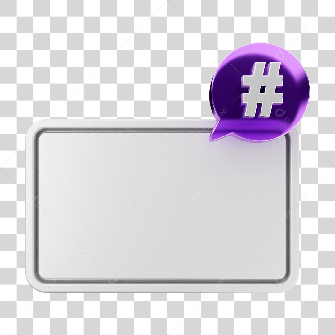 Caixa de Texto Mensagem Perguntas PNG Transparente