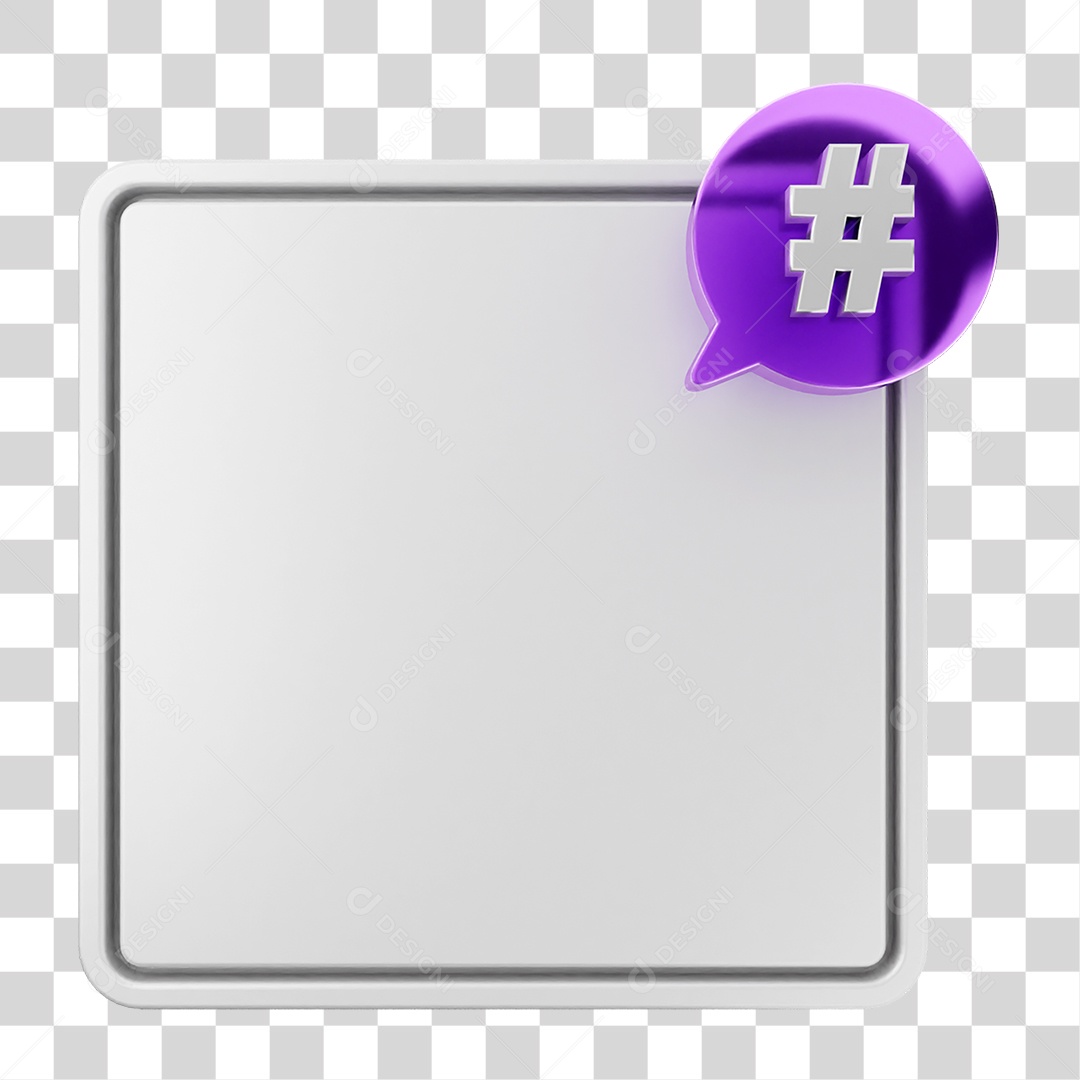 Caixa de Texto Mensagem Perguntas PNG Transparente