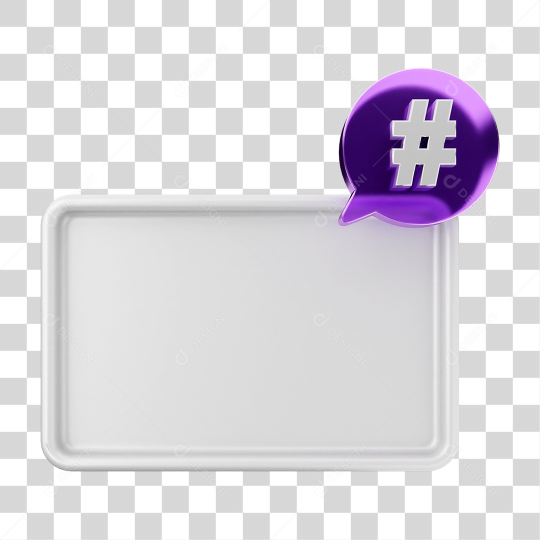 Caixa de Texto Mensagem Perguntas PNG Transparente