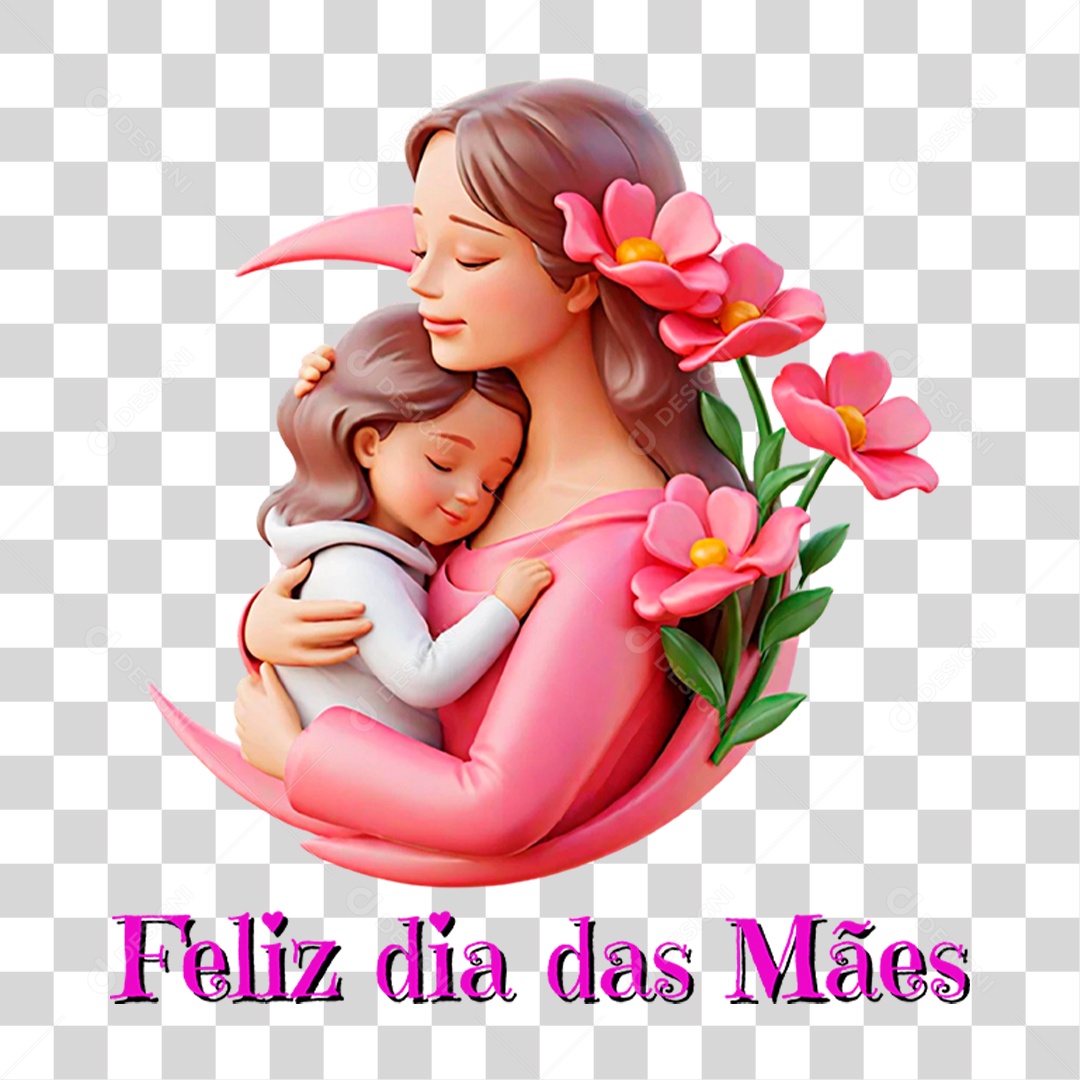 Dia das Mães PNG Transparente