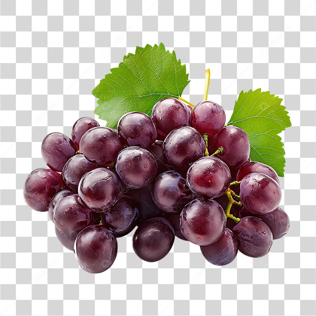 Cacho de Uva PNG Transparente