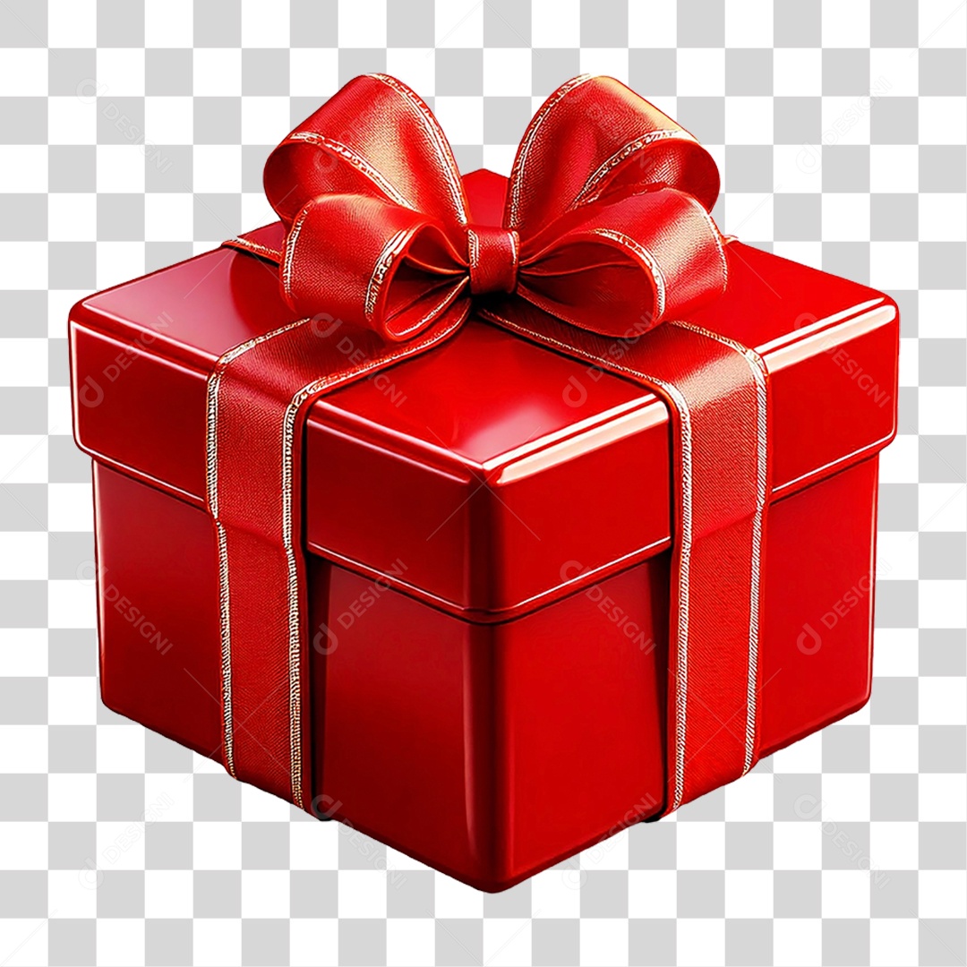 Transparent PNG Gift Box 3D Element