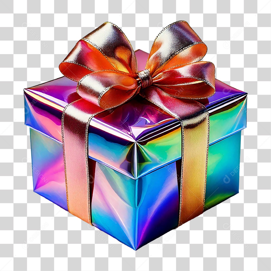 Transparent PNG Gift Box 3D Element