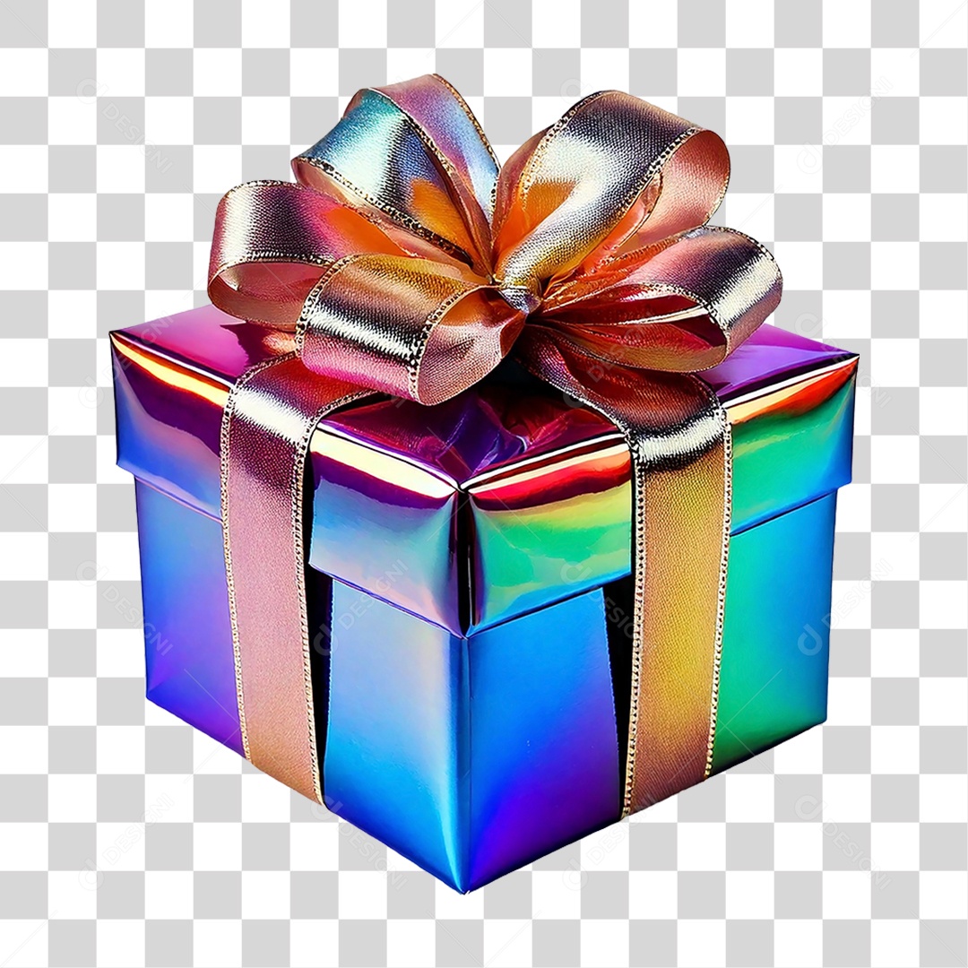 Transparent PNG Gift Box 3D Element