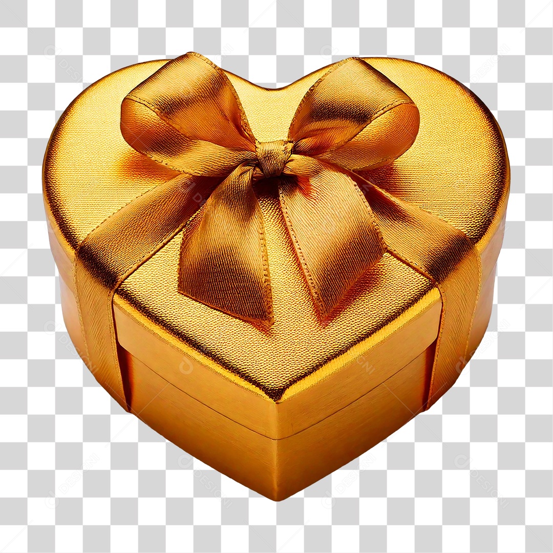 Elemento 3D Caixa de Presente PNG Transparente