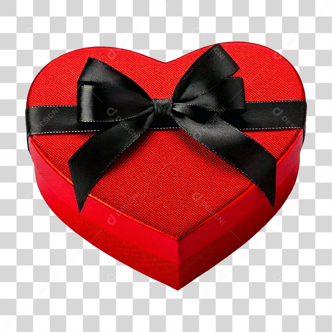 Elemento 3D Caixa de Presente PNG Transparente