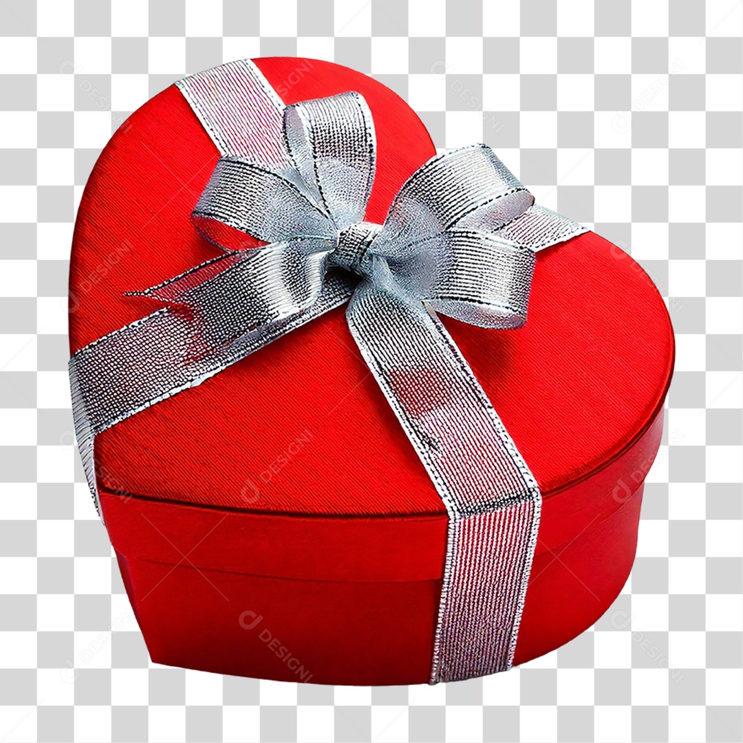 Elemento 3D Caixa de Presente PNG Transparente