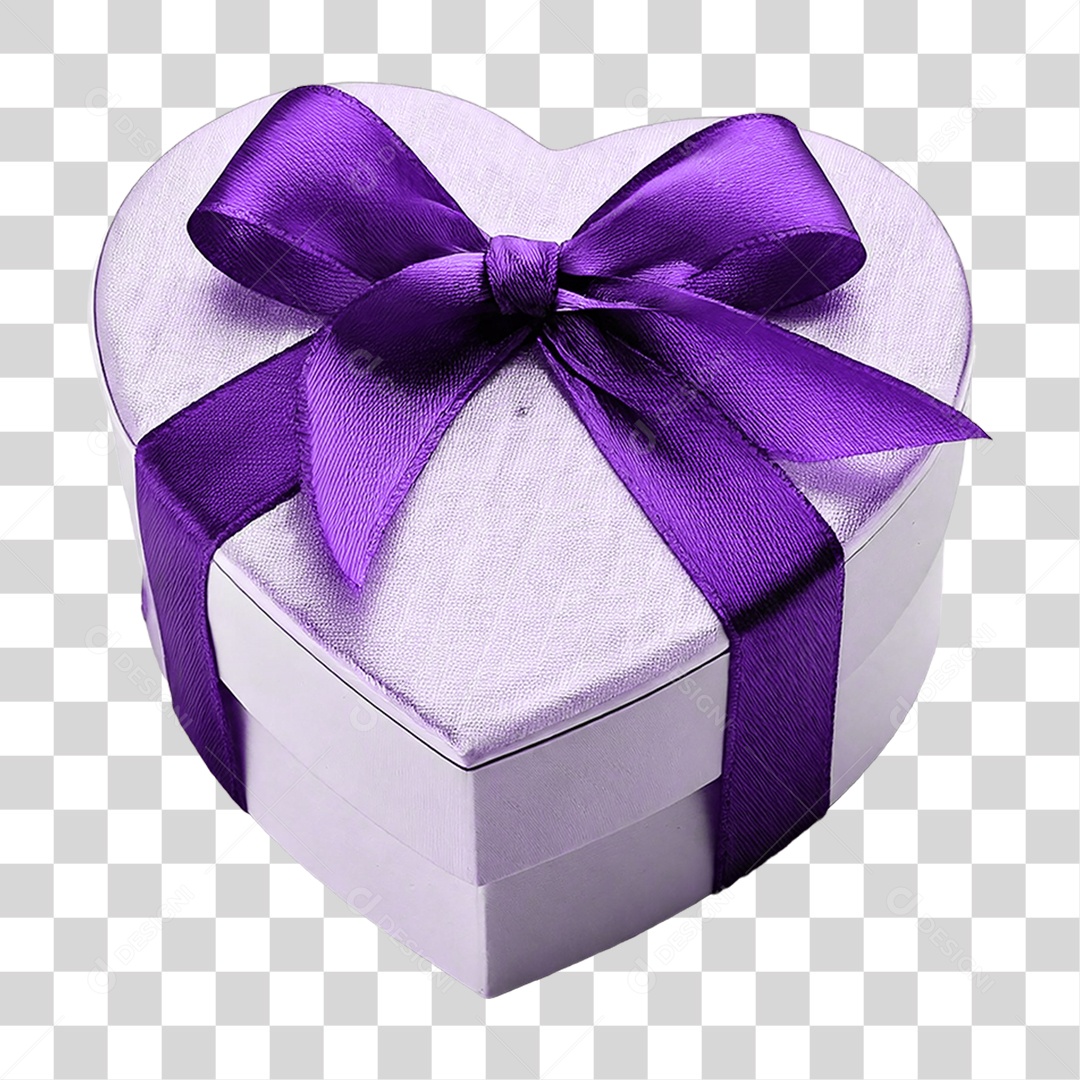 Elemento 3D Caixa de Presente PNG Transparente