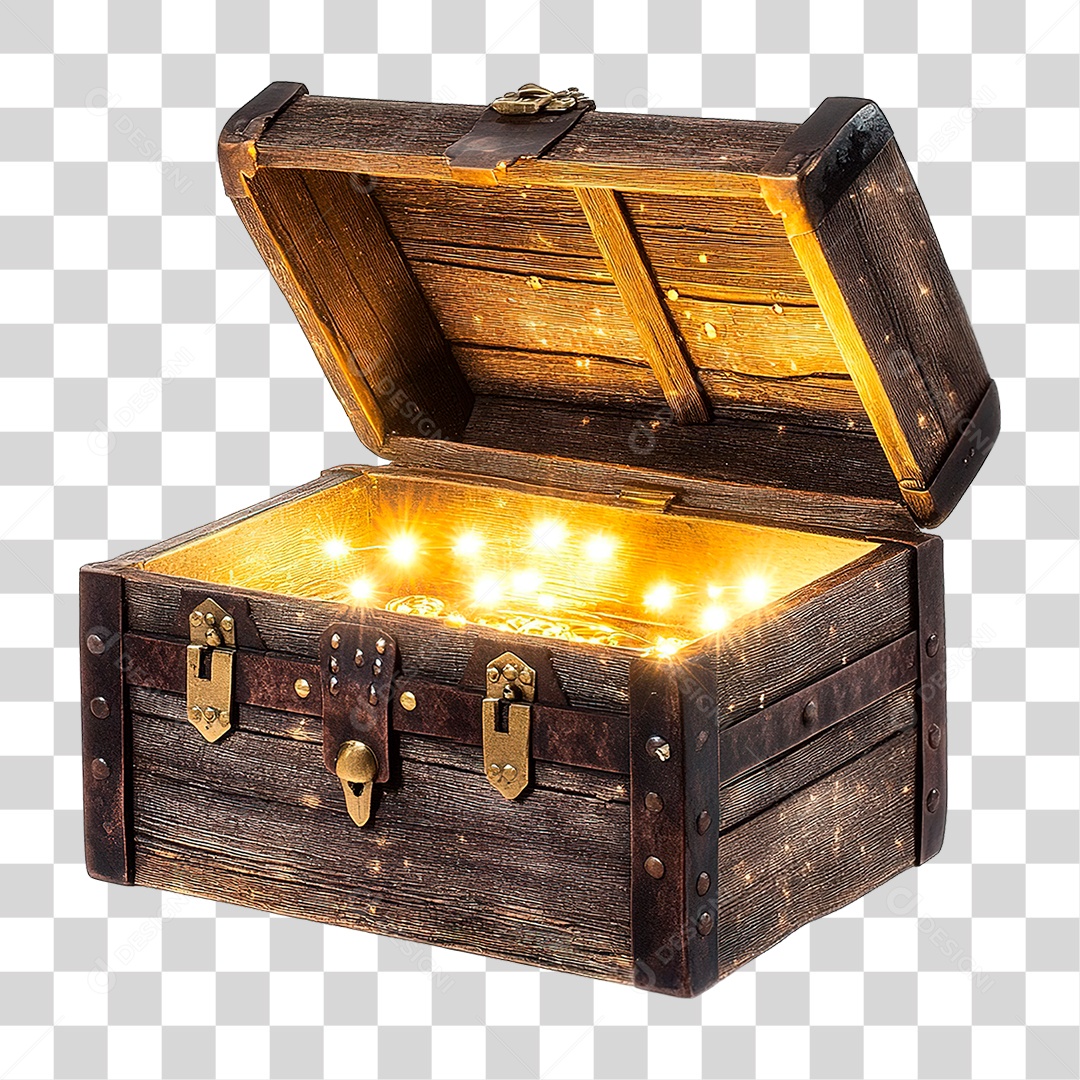 Baú de Tesouro PNG Transparente