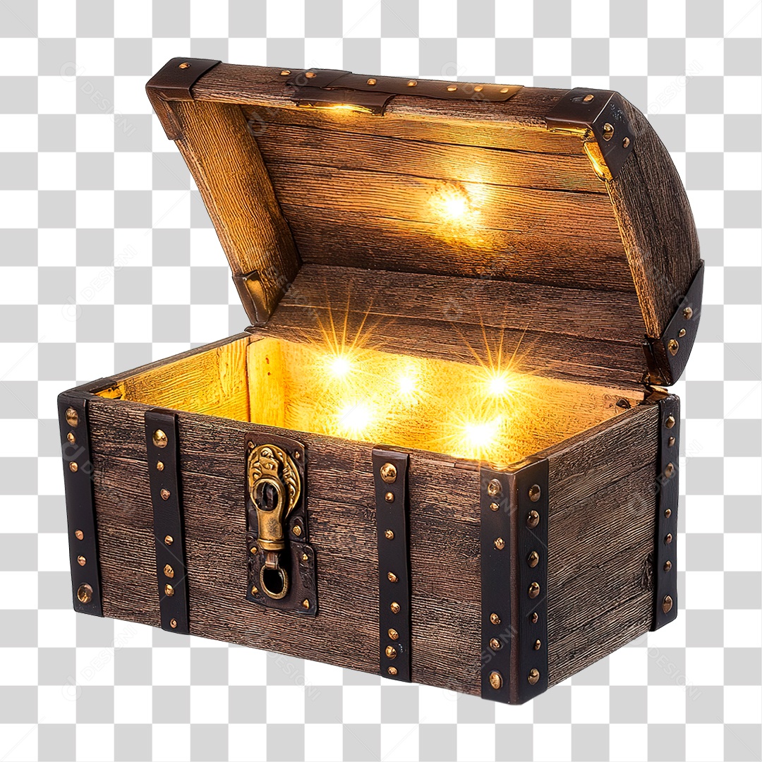 Baú de Tesouro PNG Transparente