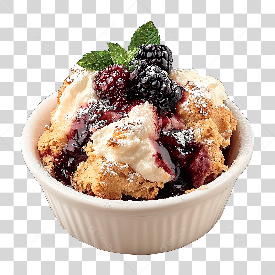Tigela de Bolo PNG Transparente