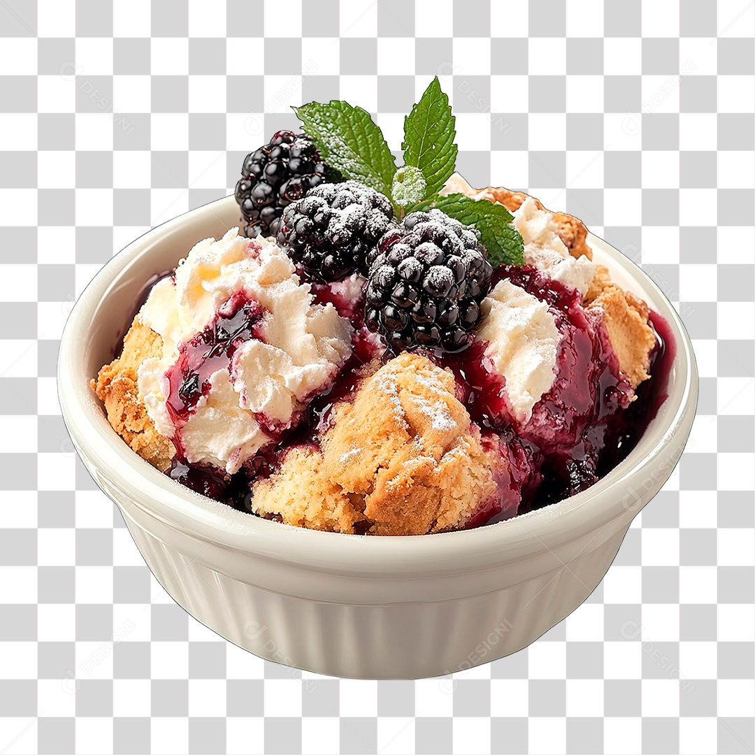 Tigela de Bolo PNG Transparente